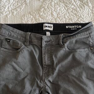 DKNY Stanton Straight Fit Gray Jeans